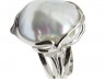 Anello in Argento 925 con perla barocca