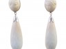 Orecchini Argento 925 con cammeo e bianco avorio